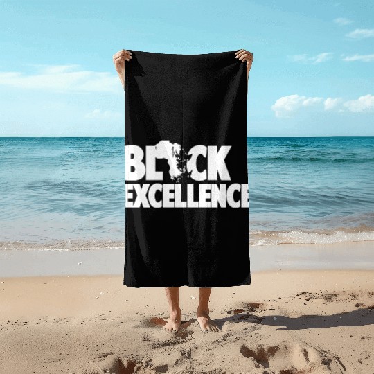 BLACK EXCELLENCE Beach Towels