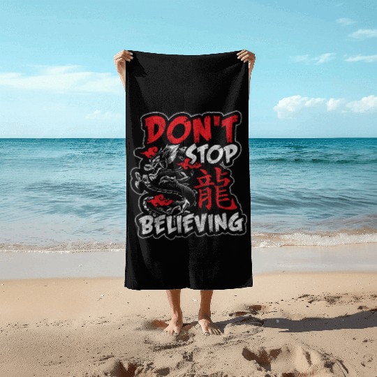 Dragon Beach Towels