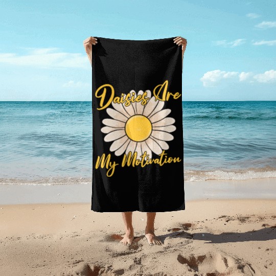 Daisy Garden Gardening Gardener Beach Towels