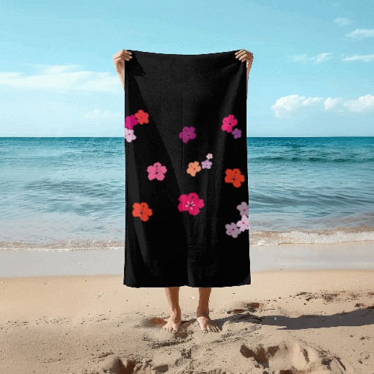 hibiscus Beach Towels