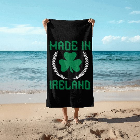 Made in ireland Beach Towels