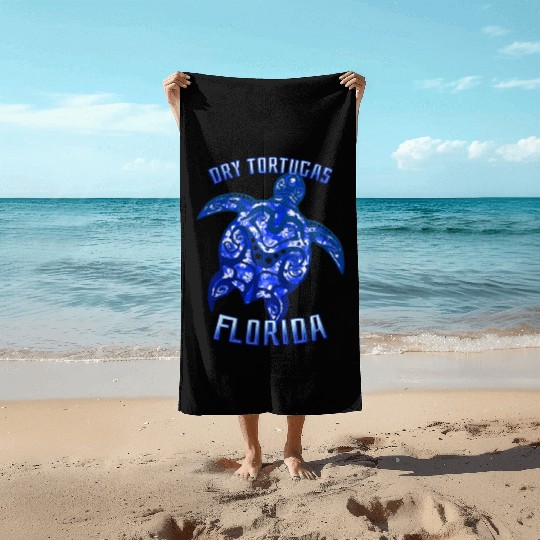 Dry Tortugas Florida Keys Vacation Tribal Turtle Beach Towels