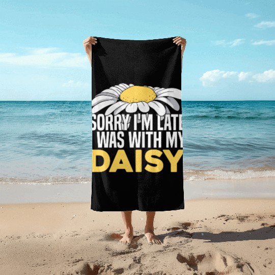 Daisy Garden Gardening Gardener Beach Towels