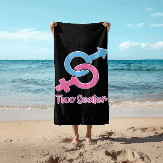 Silk road tees two seater funny Beach Towels