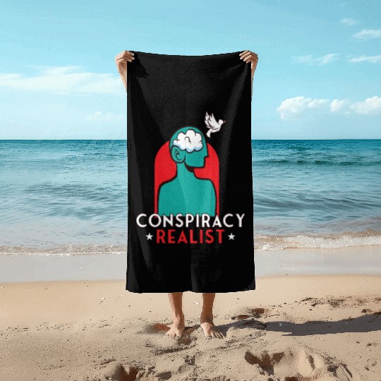 Conspiracy Theories Conspiracy Theorist Freemason Beach Towels
