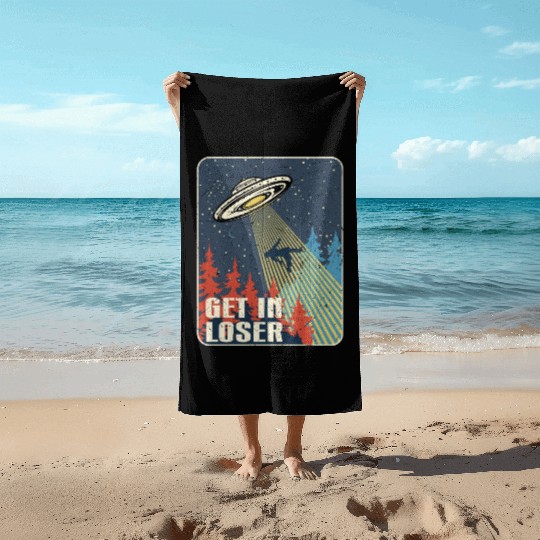 Get In Loser Beach Towels