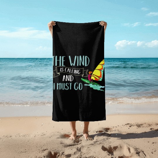 Windsurfing Board Sail Paddle Windsurfer Beach Towels