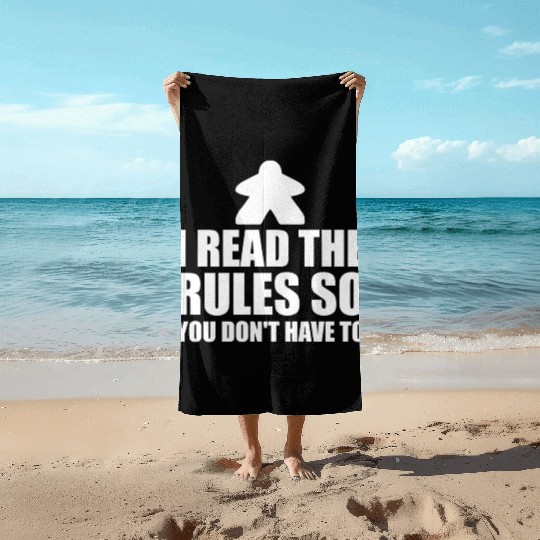 Board Game Card Beach Towels