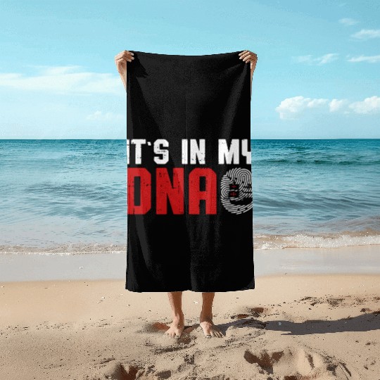 Columbus Day Italian Pride Beach Towels