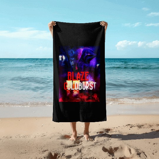 Blaze Goldburst Fantasy Book Thriller Beach Towels