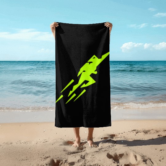 Rocket Man Beach Towels