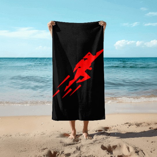 Rocket Man Beach Towels