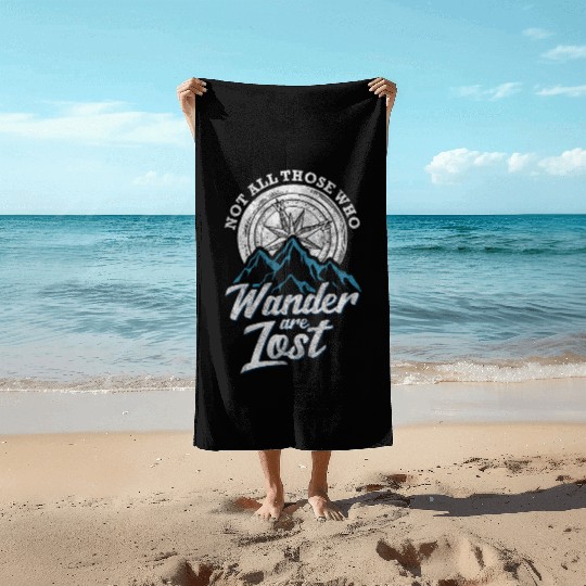 Travel Steering Wheel Sailboat Adventure Beach Towels