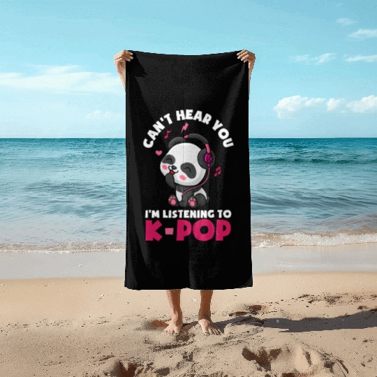 K-Pop K-Drama Korean Pop Music Beach Towels