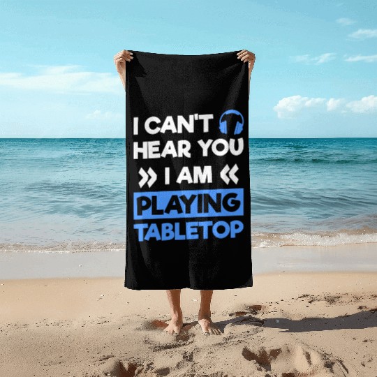 Game Night Nerd Rpg Roleplay Card Game Board Beach Towels