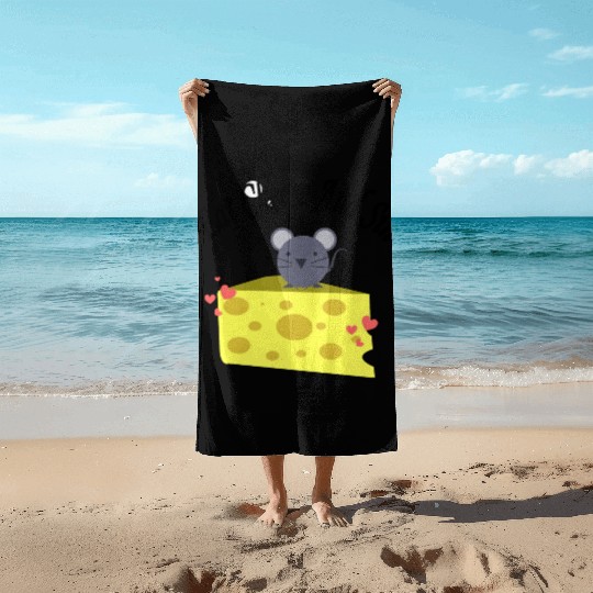 Eat cheese and sin, Best Street art! Classic Beach Towels