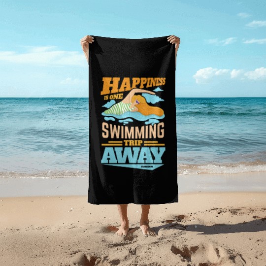 Swimming lifeguard swimming course outdoor pool gi Beach Towels