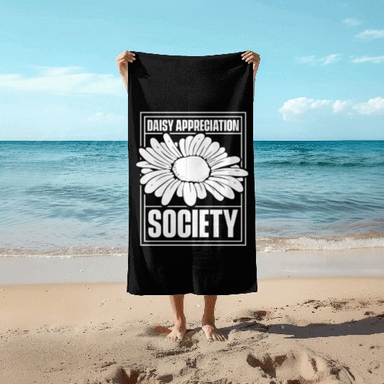 Daisy Garden Gardening Gardener Beach Towels