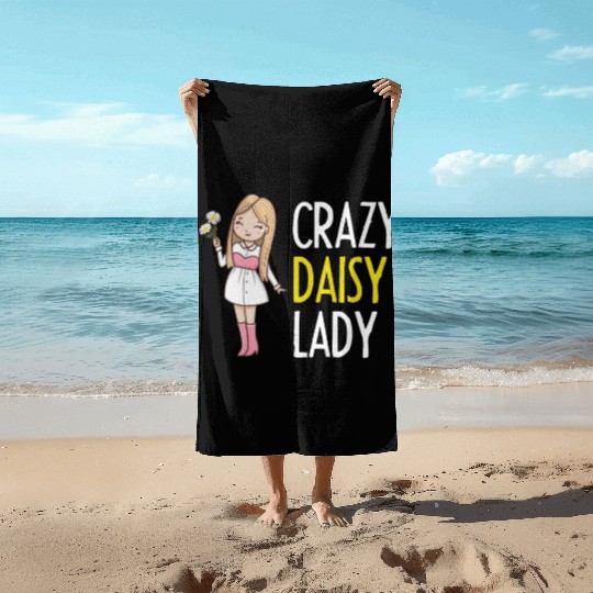 Daisy Garden Gardening Gardener Beach Towels