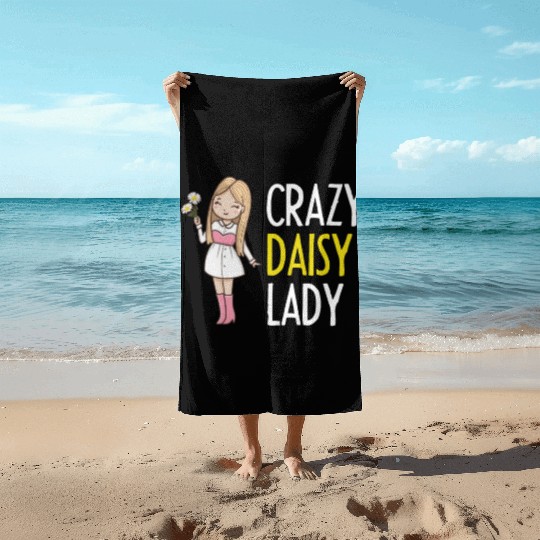 Daisy Garden Gardening Gardener Beach Towels