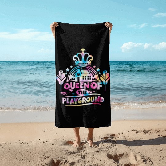 Queen of The Playground Back to School Beach Towels