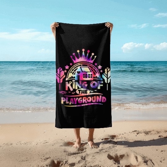 King of the Playground Back to School Beach Towels