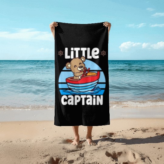 Sailing Sailboat Boating Kid Child Yacht Boat Beach Towels