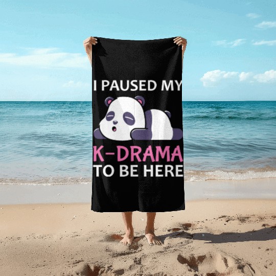 k-drama, k pop music, korean pop music Beach Towels