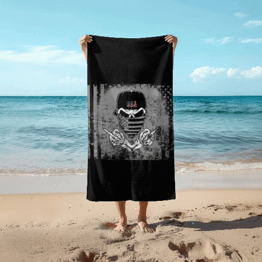 Wear American Warrior Beach Towels