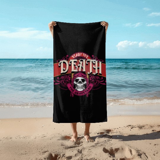 Death:The Graveyard Beach Towels