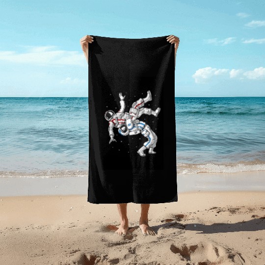 Jiu-Jitsu Astronauts Beach Towels