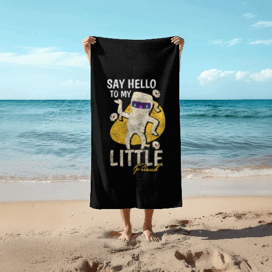Mummy Tomb Beach Towels