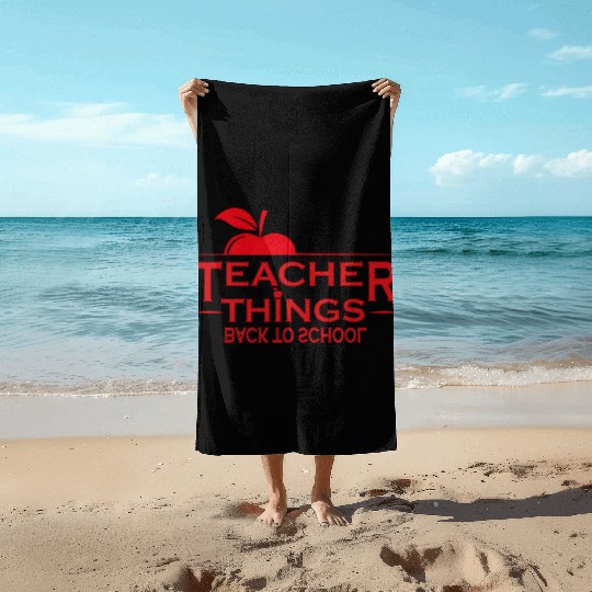 Teacher, Middle School Teacher, Elementary Teacher Beach Towels