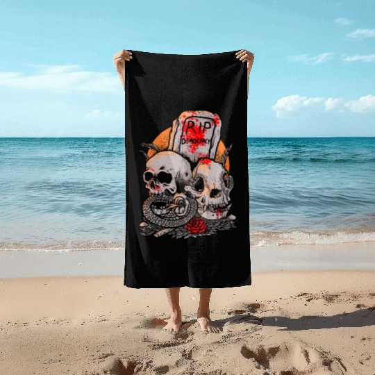 RIP Democrazy Beach Towels