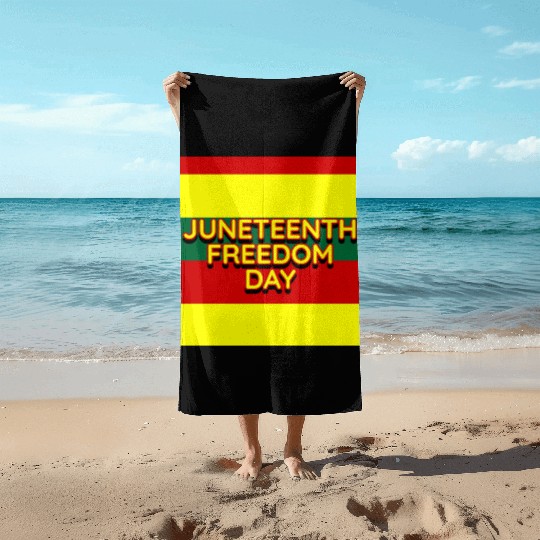UNITED (JUNETEENTH) Beach Towels