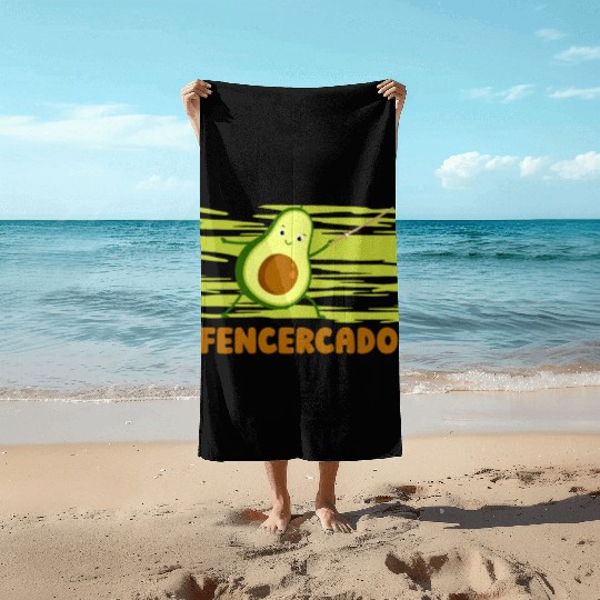 Fencing Beach Towels