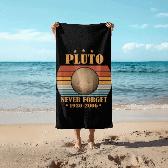 galaxy never rainbow Beach Towels