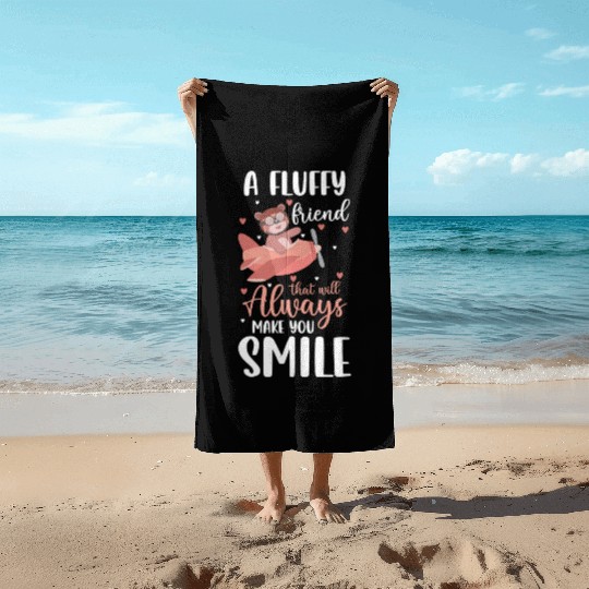Teddy Bear Protector Cute Beach Towels