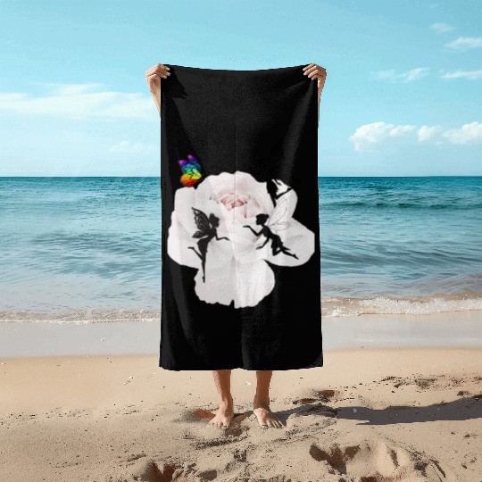 magic of butterflies Beach Towels