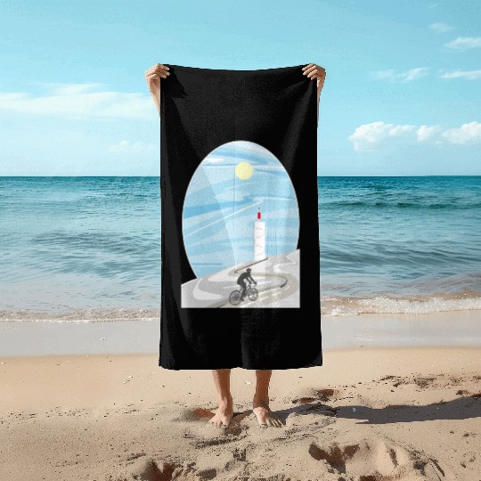 Mont Ventoux France Beach Towels