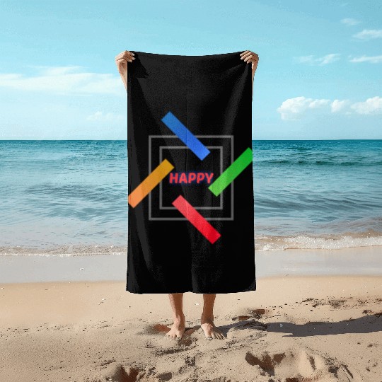 Happy Beach Towels