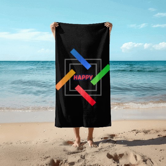 Happy Beach Towels