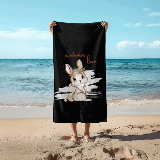 Leaf Autumn Tree Orange Fall Leaves Season Beach Towels