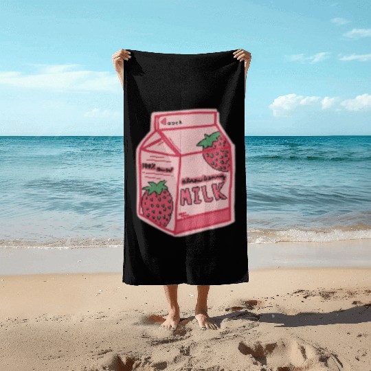 Strawberry Beach Towels