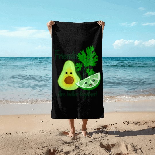 Friends Are Better Together Beach Towels