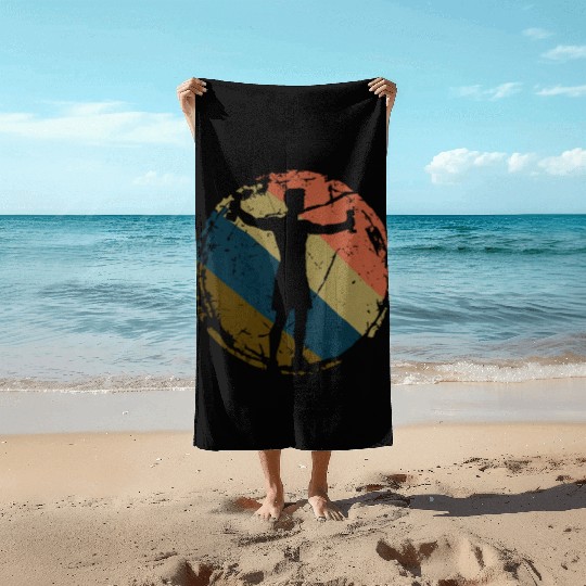 Dumbbell Exercise Gift for Men Weightlifting Gift Beach Towels