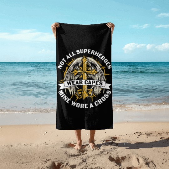 Christian Sayings Beach Towels