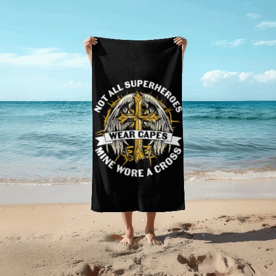 Christian Sayings Beach Towels