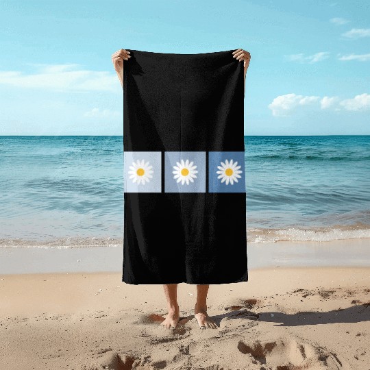 Daisy Garden Gardening Gardener Beach Towels