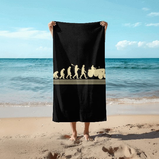 Farmer Evolution Beach Towels